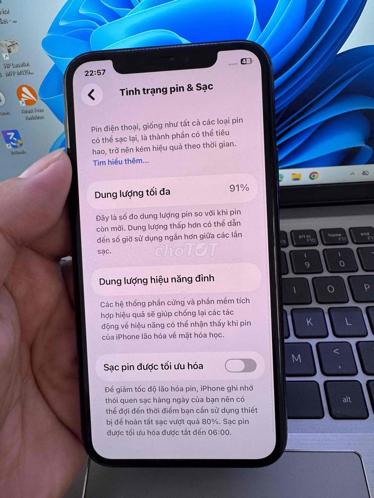 Apple iPhone 11 Pro 64GB 91%. Mua bán Điện thoại tại Quận 6 Tp Hồ Chí Minh được đăng bởi QUỐC THIÊN BÁN GÓP 0 ĐỒNG  hình 1