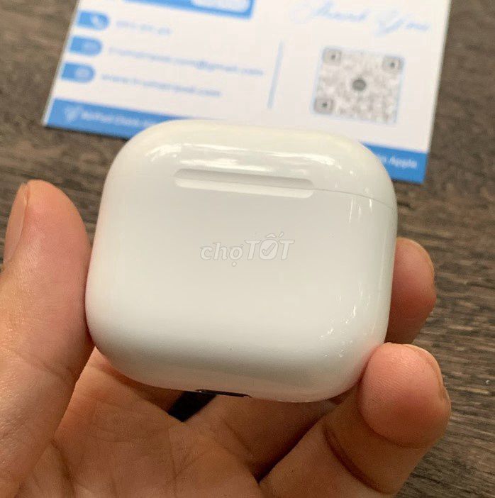 Apple AirPods 4 Trắng Đã qua sử dụng. Mua bán Tivi, Âm thanh tại Quận Thanh Xuân Hà Nội được đăng bởi Hải Minh hình 1