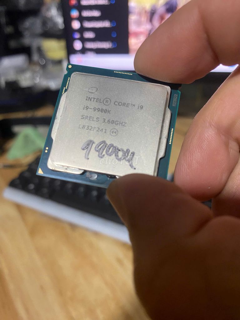 i9 9900k đẹp cần bán. Mua bán Linh kiện (RAM, Card...) tại Huyện Trà Ôn Vĩnh Long được đăng bởi maximura hình 1
