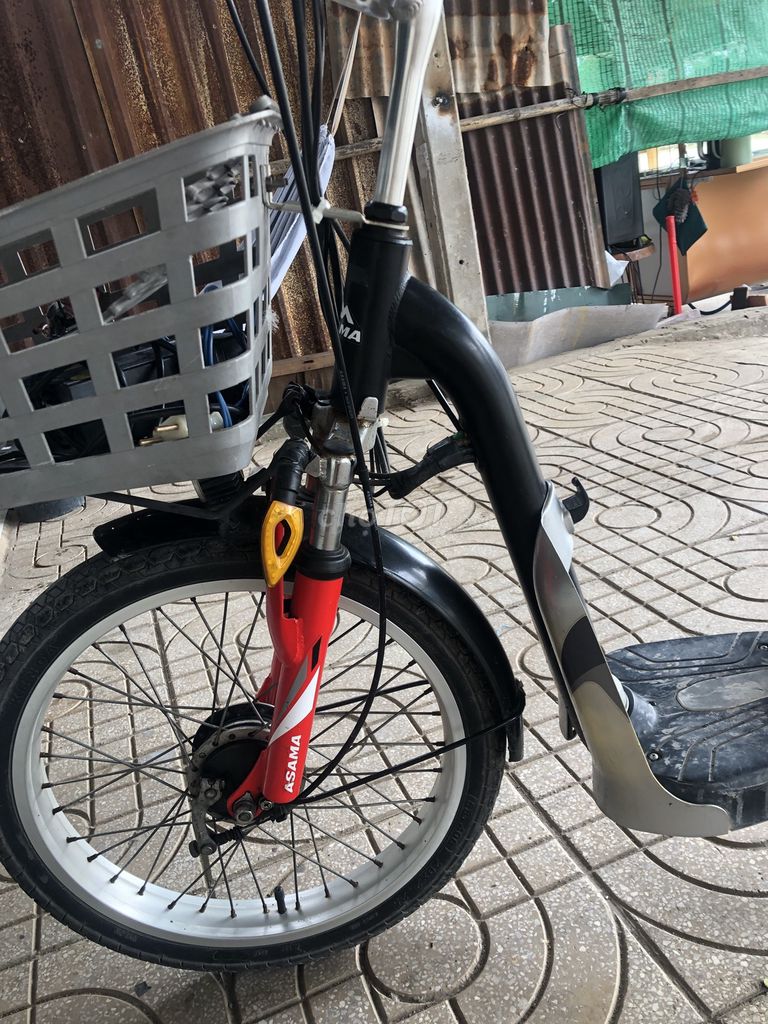 Xe đạp điện asama chính hãng nhập khẩu. Mua bán Xe điện tại Huyện Đức Huệ Long An được đăng bởi Lê Loan hình 3