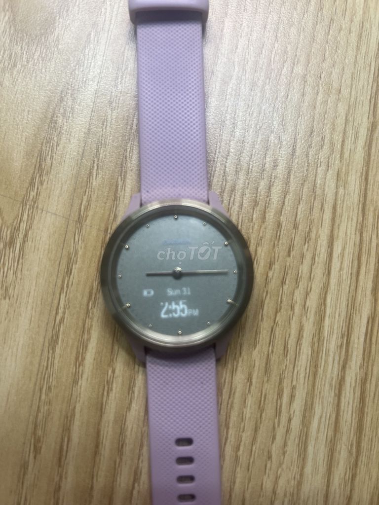 Garmin Vivomove 3S Hồng. Mua bán Thiết bị đeo thông minh tại Quận Tân Bình Tp Hồ Chí Minh được đăng bởi ThuC hình 1