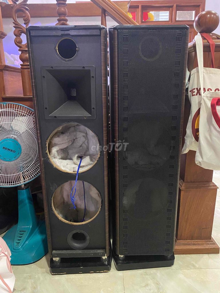 Vỏ loa Nâu bass 25cm. Mua bán Tivi, Âm thanh tại Huyện Bình Chánh Tp Hồ Chí Minh được đăng bởi Dương Văn Hoan hình 1