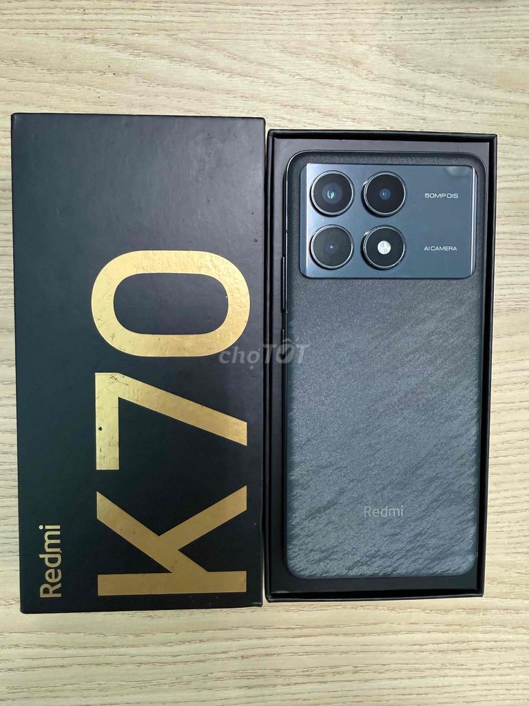 Xiaomi K70 12GB/256GB Đen. Mua bán Điện thoại tại Huyện Tây Sơn Bình Định được đăng bởi Tan Tay Son hình 1