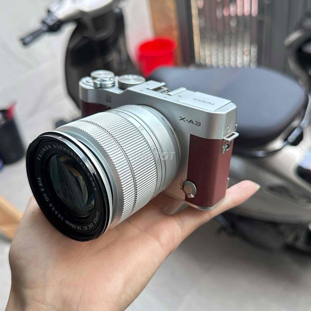 Máy ảnh Fujifilm XA3 Bạc, Nâu. Mua bán Máy ảnh, Máy quay tại Quận 11 Tp Hồ Chí Minh được đăng bởi Ngọc Mai hình 1