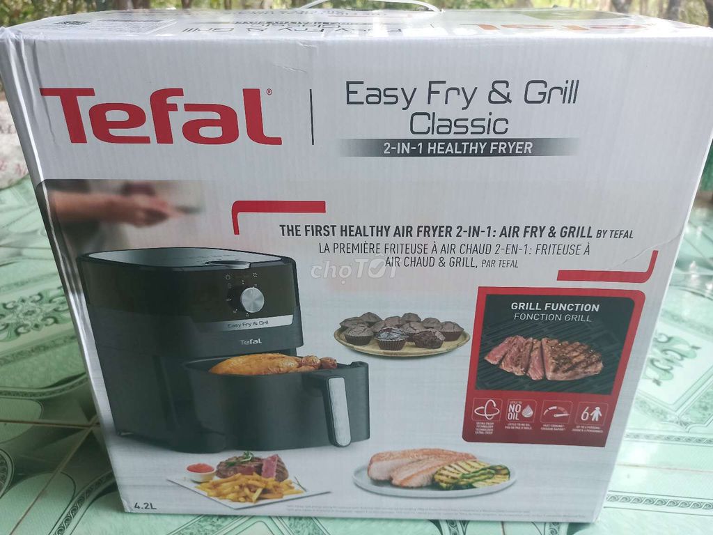 Nồi chiên không dầu Tefal Easy Fry & Grill. Mua bán Bếp, lò, đồ điện nhà bếp tại Thành phố Bến Tre Bến Tre được đăng bởi Chương hình 1