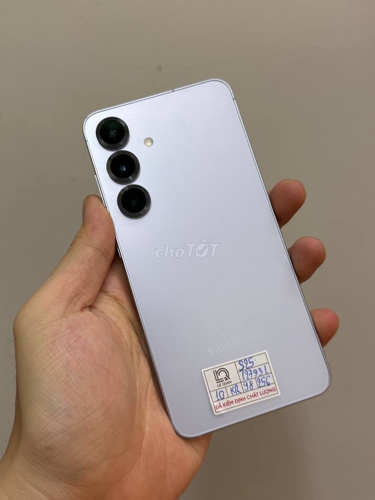 Galaxy S25 ✨ Xanh Băng thời thượng, nhìn là mê. Mua bán Điện thoại tại Quận 10 Tp Hồ Chí Minh được đăng bởi Lê Quân Mobile hình 1