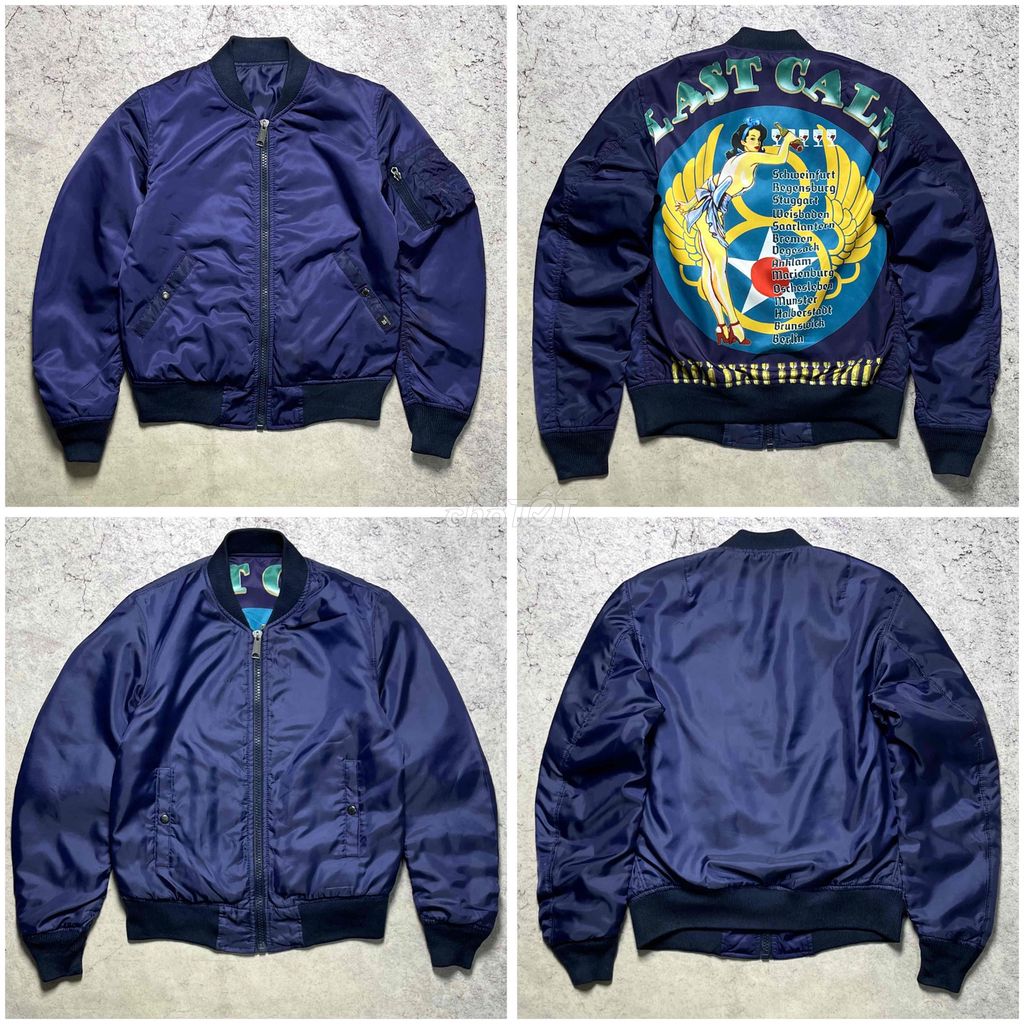 Áo khoác bomber Avirex MA-1 bản kỉ niệm 35 năm. Mua bán Quần áo tại Quận Liên Chiểu Đà Nẵng được đăng bởi BoarVintage  hình 1