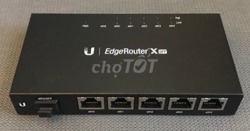 Router Ubiquiti EdgeRouter X SFP Đen. Mua bán Phụ kiện (Màn hình, Chuột...) tại Huyện Đại Lộc Quảng Nam được đăng bởi Gia tốt hình 1