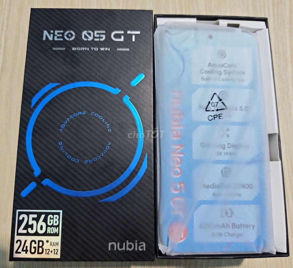 Nubia Neo 5 GT 5G Special Edition 12/256 mới. Mua bán Điện thoại tại Quận 7 Tp Hồ Chí Minh được đăng bởi Arsenal FC Mobile hình 1