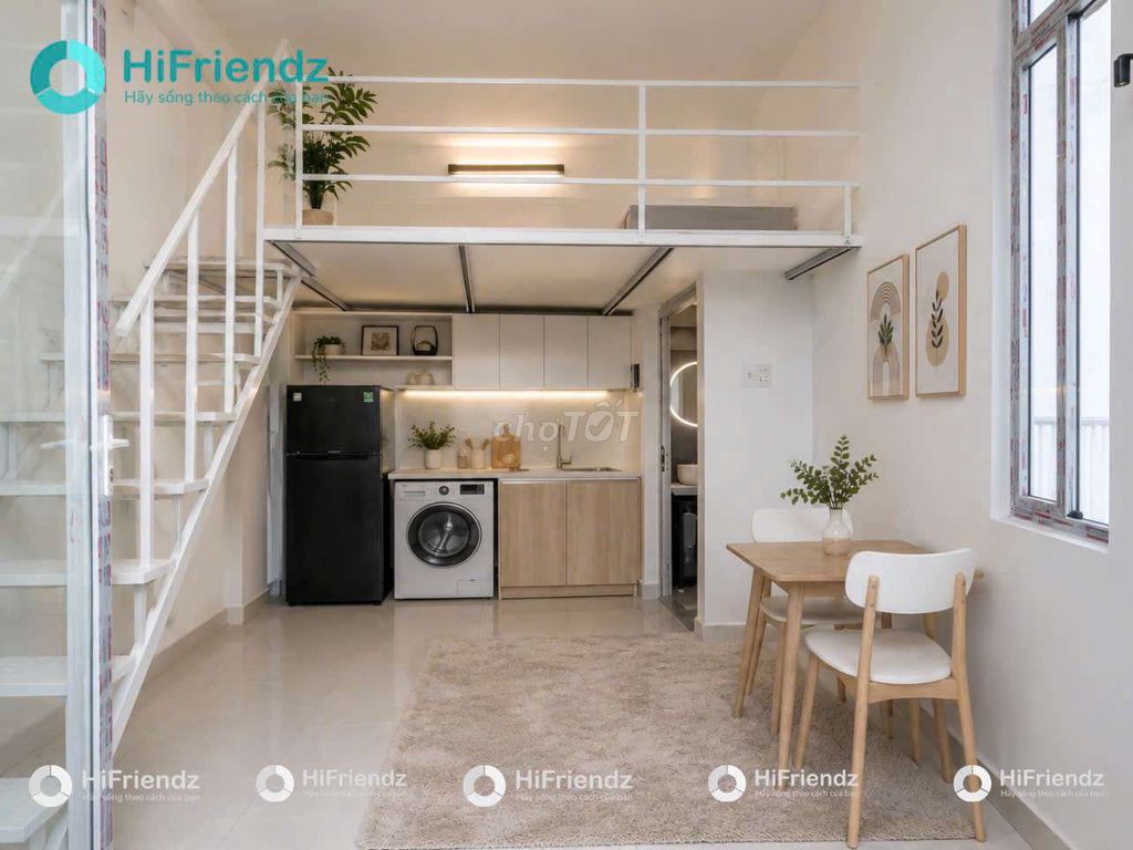 KHAI TRƯƠNG PHÒNG DUPLEX FULL NỘI THẤT - GẦN NGAY ĐH VĂN LANG CS2