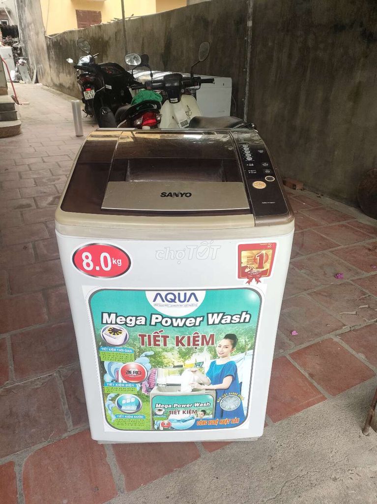 Thanh lý máy giặt Sanyo 8kg