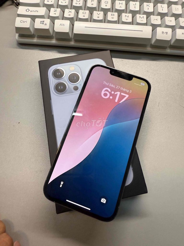 Apple iPhone 13 Pro Xám Đã sử dụng. Mua bán Điện thoại tại Thành phố Hải Dương Hải Dương được đăng bởi Minh Anh hình 1