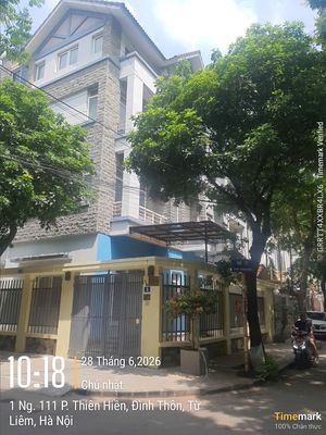 Cho thuê nhà biệt thự ngõ 139 đường Mỹ Đình.Dt 150m*4T,Góc.Giá 39tr/th