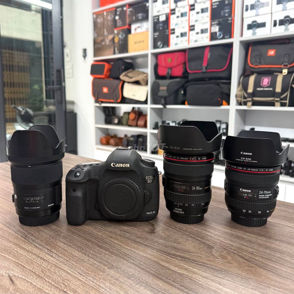 Canon 5D3 mark III & 24-70 F4L IS & 24-105 F4L IS . Mua bán Máy ảnh, Máy quay tại Quận Thanh Xuân Hà Nội được đăng bởi Nguyễn Cường Camera hình 1