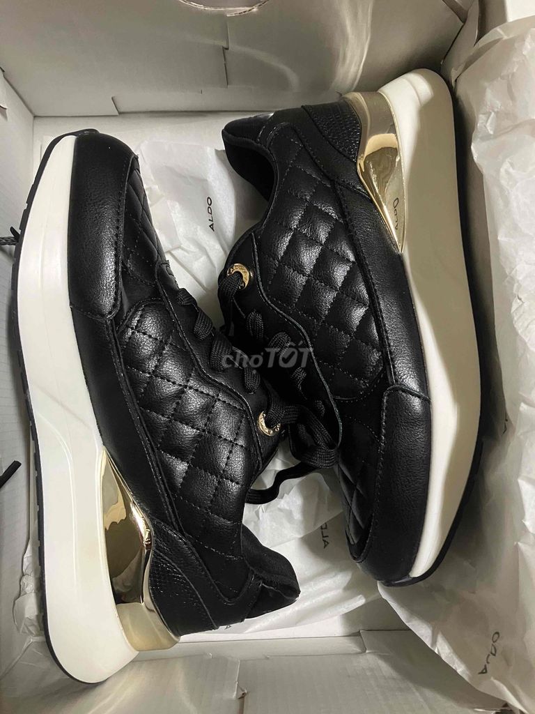 Giày thể thao Aldo Nữ Đen size 35. Mua bán Giày dép tại Quận 4 Tp Hồ Chí Minh được đăng bởi Quang Trần hình 1