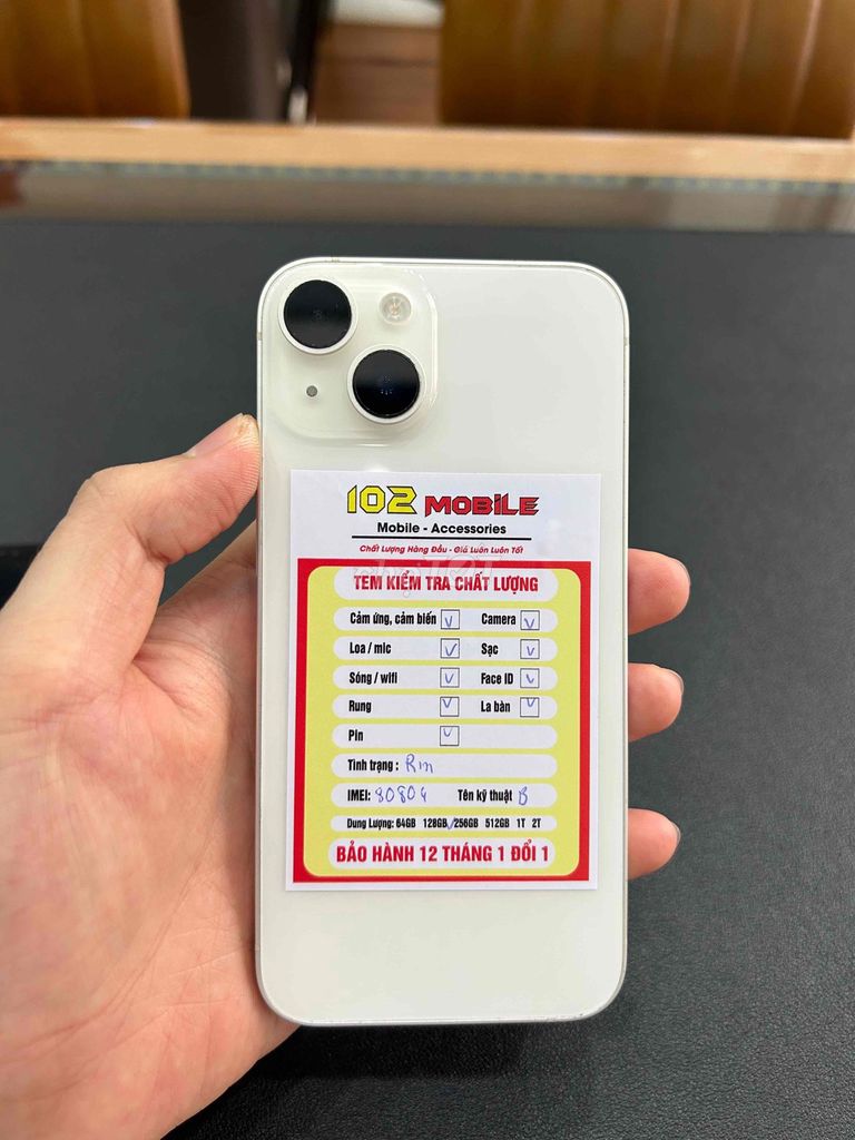iPhone 14 128GB Trắng máy đẹp keng chuẩn zin. Mua bán Điện thoại tại Thành phố Buôn Ma Thuột Đắk Lắk được đăng bởi Nguyễn Hoàng hình 1