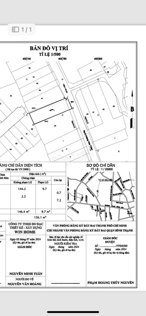 Bán nhà giá rẻ nhất hoàng hoa thám cn 150m2 6,8x23