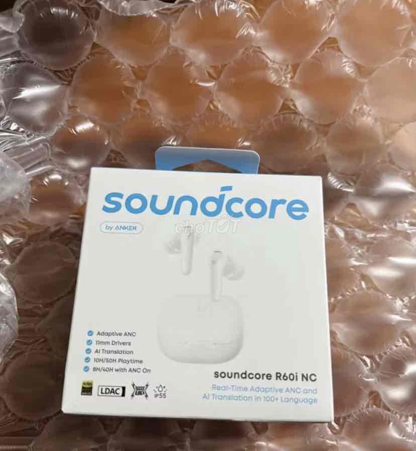 Tai nghe Soundcore R60i NC Trắng. Mua bán Tivi, Âm thanh tại Thành phố Biên Hòa Đồng Nai được đăng bởi Nguyễn Mạnh Tường hình 1