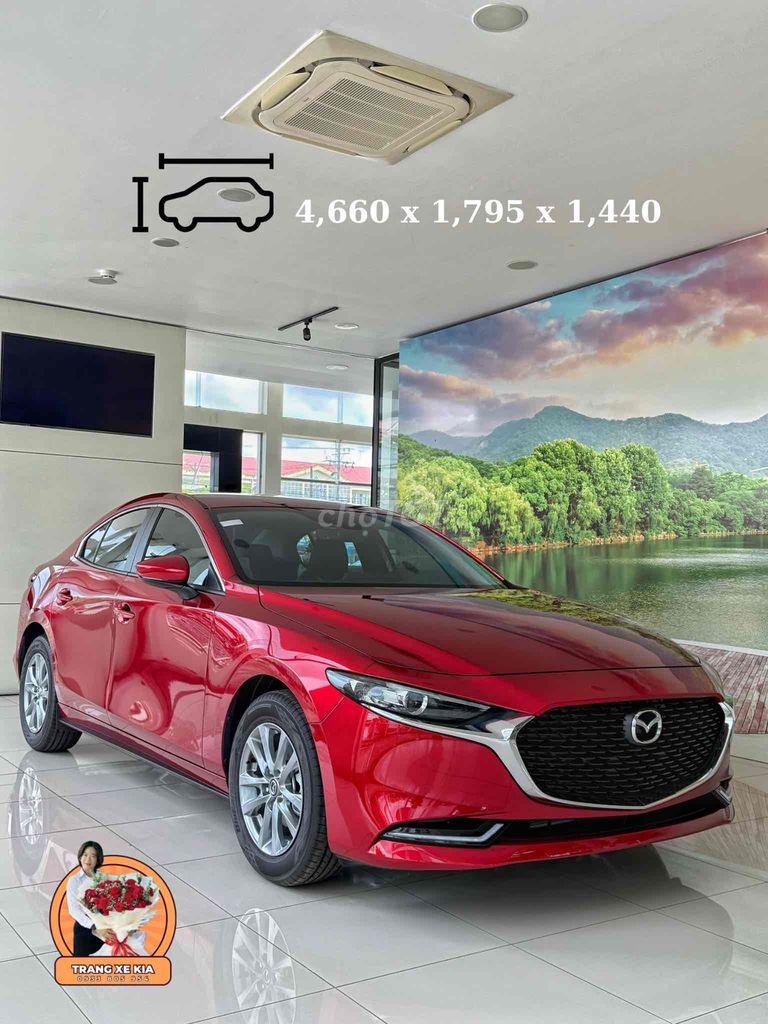 Mazda 3 Luxury ưu đãi tương đương 50% trước bạ. Mua bán Ô tô tại Quận Cái Răng Cần Thơ được đăng bởi Trang KIA MAZDA CẦN THƠ hình 3
