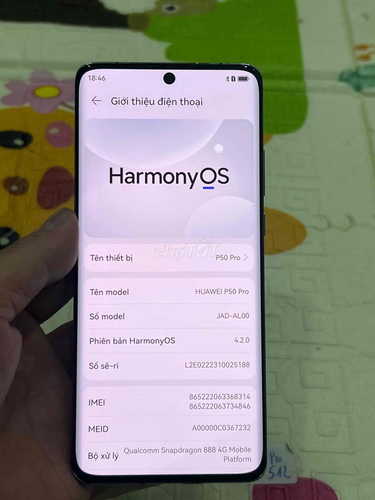 Huawei P50 Pro 256GB Đen. Mua bán Điện thoại tại Quận Hoàng Mai Hà Nội được đăng bởi Nguyennoi hình 1