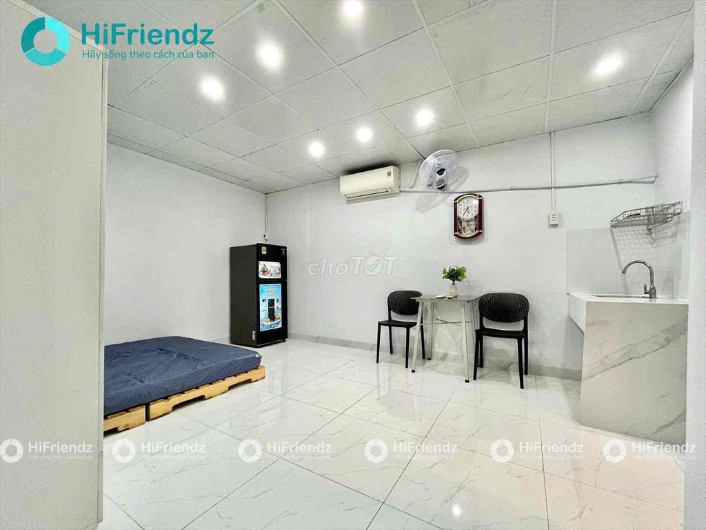STUDIO tiện nghi sạch sẽ, an ninh| ĐI BỘ QUA DH SÀI GÒN, SƯ PHẠM