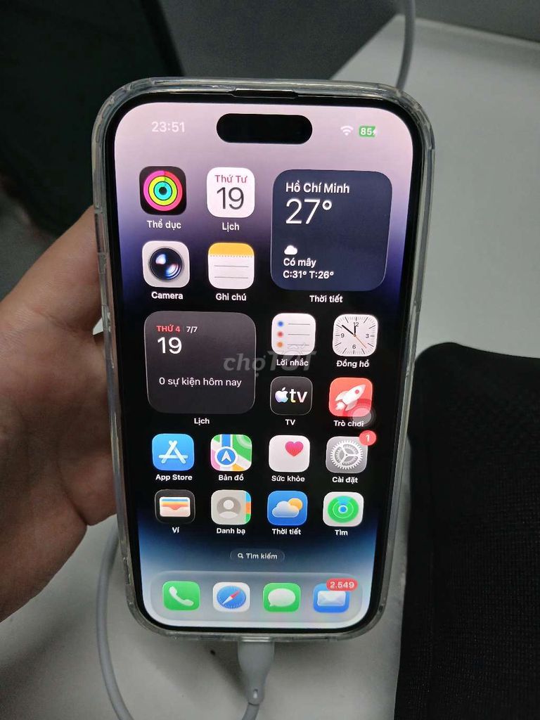 Apple iPhone 14 Pro Vàng Mới Nguyên Zin. Mua bán Điện thoại tại Thành phố Thủ Đức Tp Hồ Chí Minh được đăng bởi khánh Linh hình 1