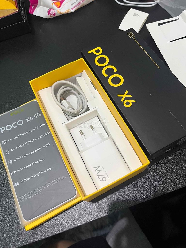 POCO X6 5G Snapdragon 7s Gen 2. Mua bán Điện thoại tại Thành phố Vũng Tàu Bà Rịa - Vũng Tàu được đăng bởi Tuấn Thanh hình 1