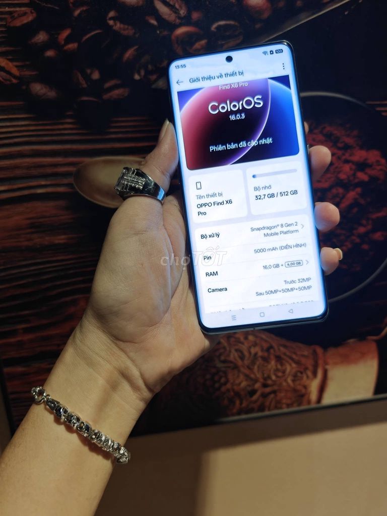 Oppo Find X6 Pro 512GB Xanh 97%. Mua bán Điện thoại tại Thành phố Thủ Đức Tp Hồ Chí Minh được đăng bởi Hội Đồ Điện Tử hình 1