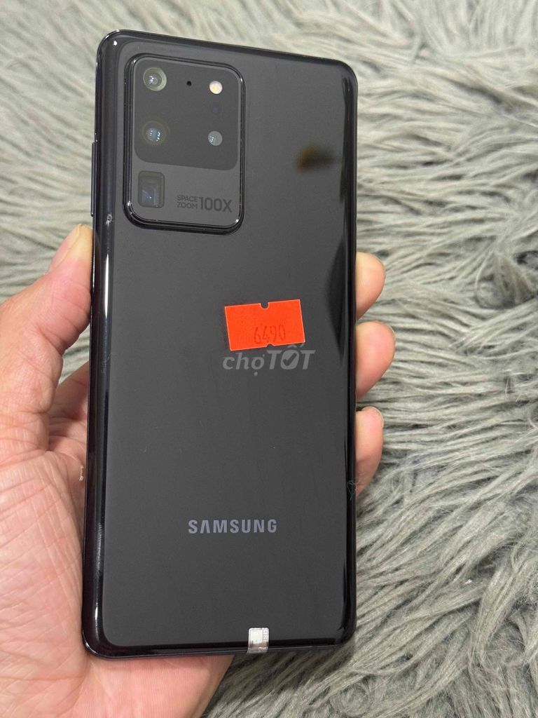 Samsung S20 Ultra (256G/R12) giá 6490k