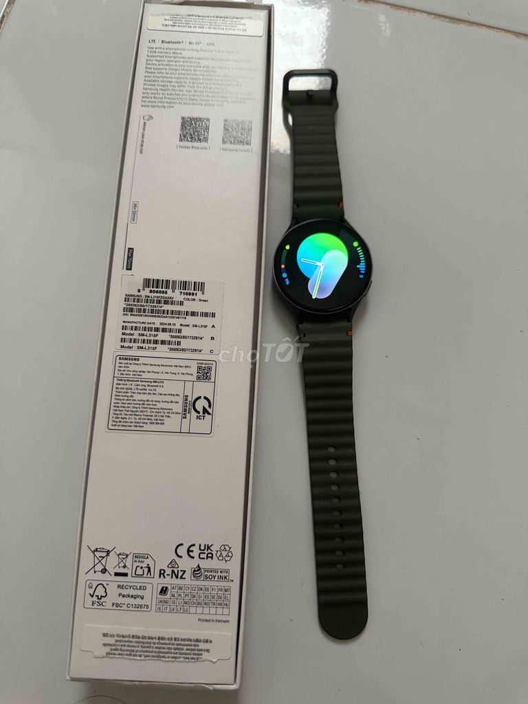 Bán đồng hồ samsung galaxy watch 7 LTE 44mm xám