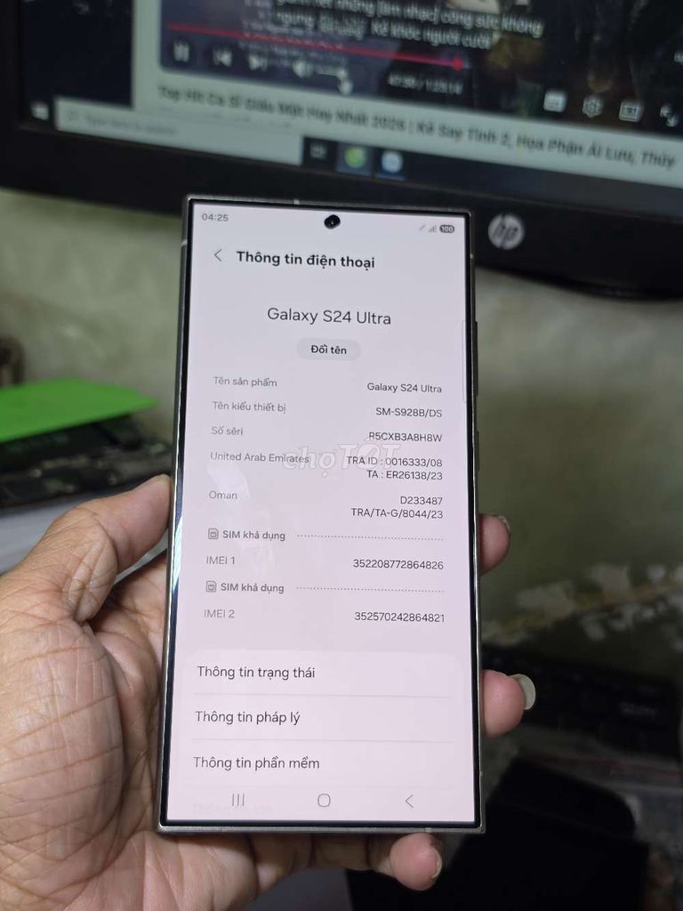  Galaxy S24 Ultra 256GB 12GB giá trải nghiệm . Mua bán Điện thoại tại Quận 8 Tp Hồ Chí Minh được đăng bởi Thiên Hòa mobile  hình 1