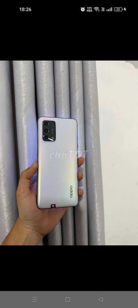 Oppo A95 128GB Trắng 8GB RAM. Mua bán Điện thoại tại Quận Bình Thạnh Tp Hồ Chí Minh được đăng bởi Hội Đồ Điện Tử hình 1