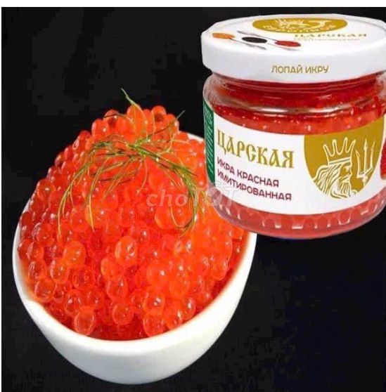 Trứng cá hồi đỏ Nga 220g. Mua bán Đồ ăn, thực phẩm và các loại khác tại Quận 3 Tp Hồ Chí Minh được đăng bởi Thiên Phát hình 1
