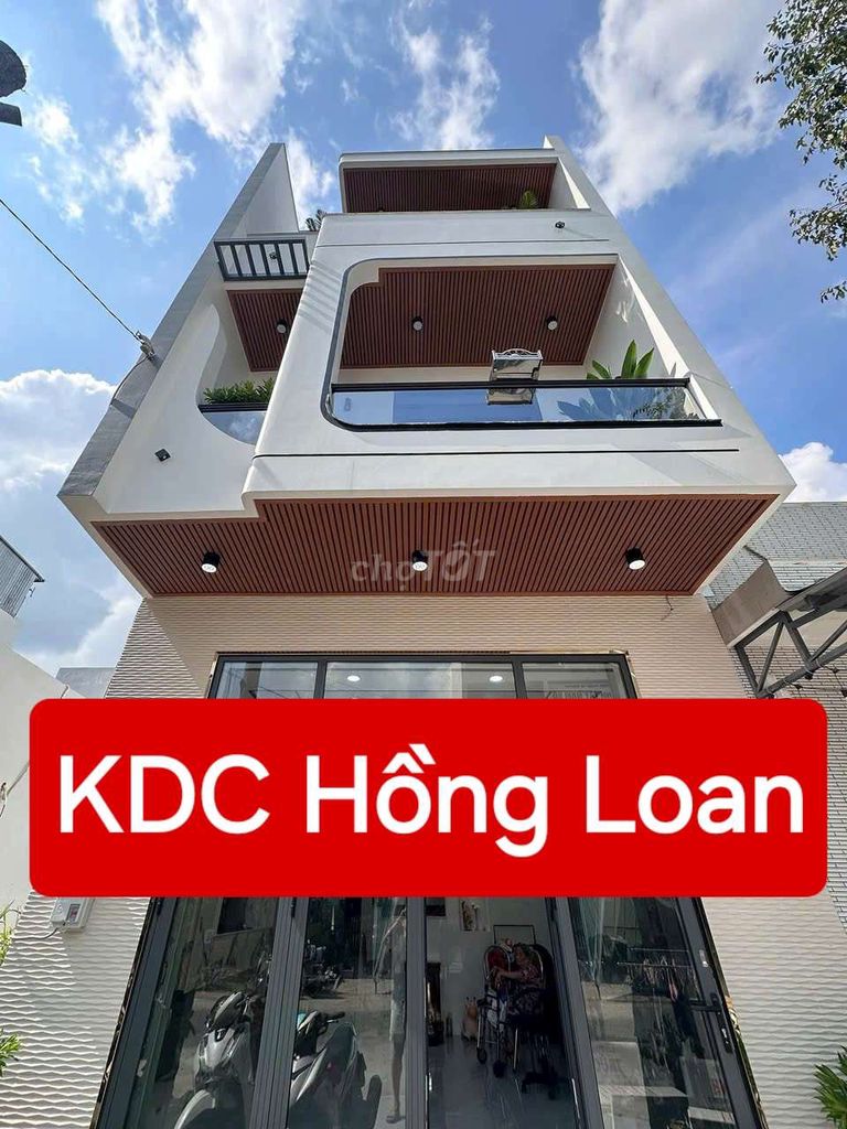 NHÀ 2 LẦU CAO CẤP - KDC HỒNG LOAN