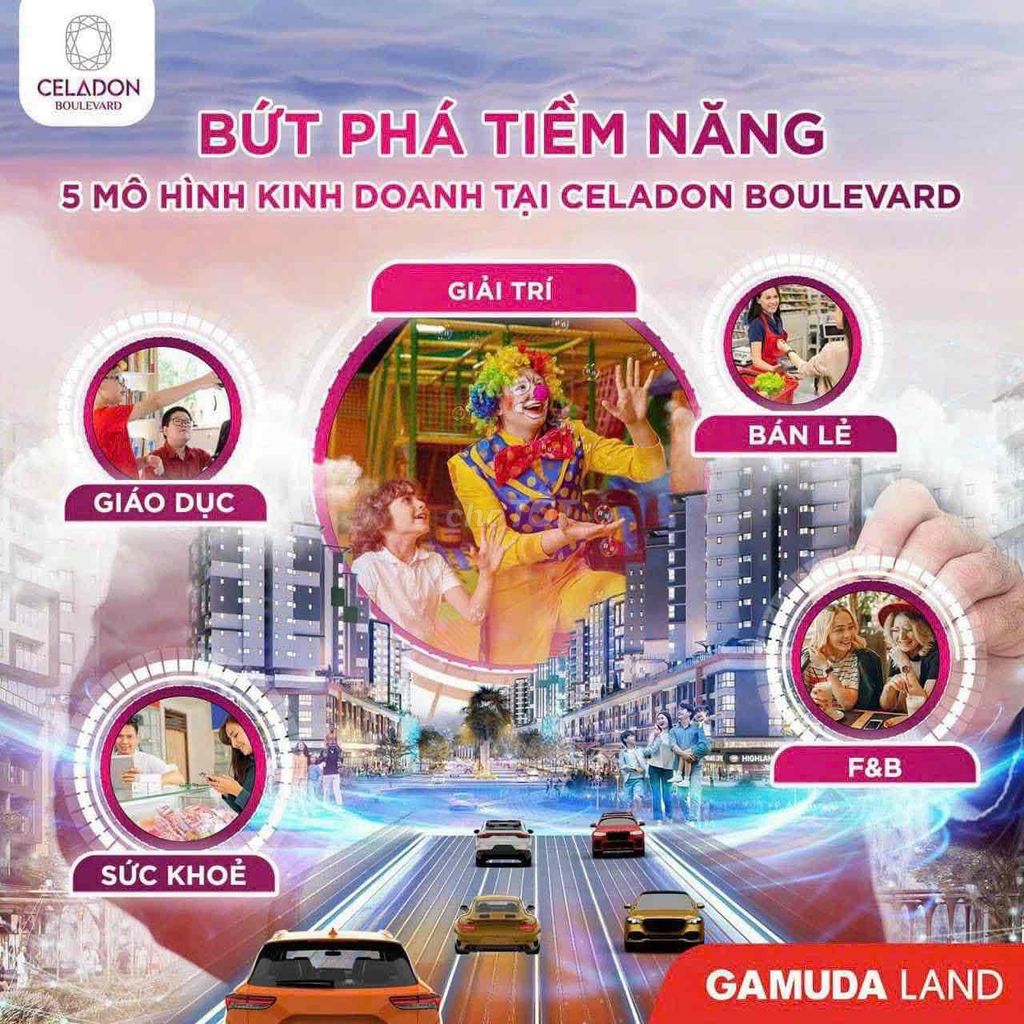 Sale 9 năm CĐT cập nhật FULL Rỗ hàng CHO THUÊ CELADON CITY TÂN PHÚ