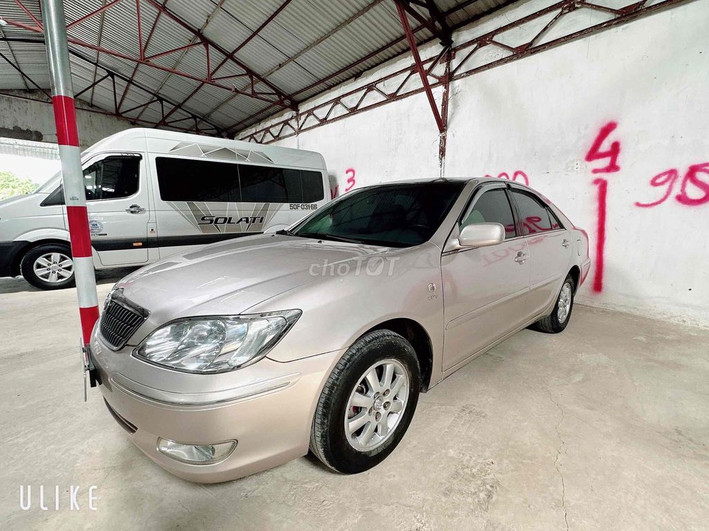 Xe Siêu Cọp Toyota Camry 2003 2.4G Vàng Cát Vip. Mua bán Ô tô tại Quận Tân Phú Tp Hồ Chí Minh được đăng bởi Tổng Công Ty Đại Hoàng Minh hình 5