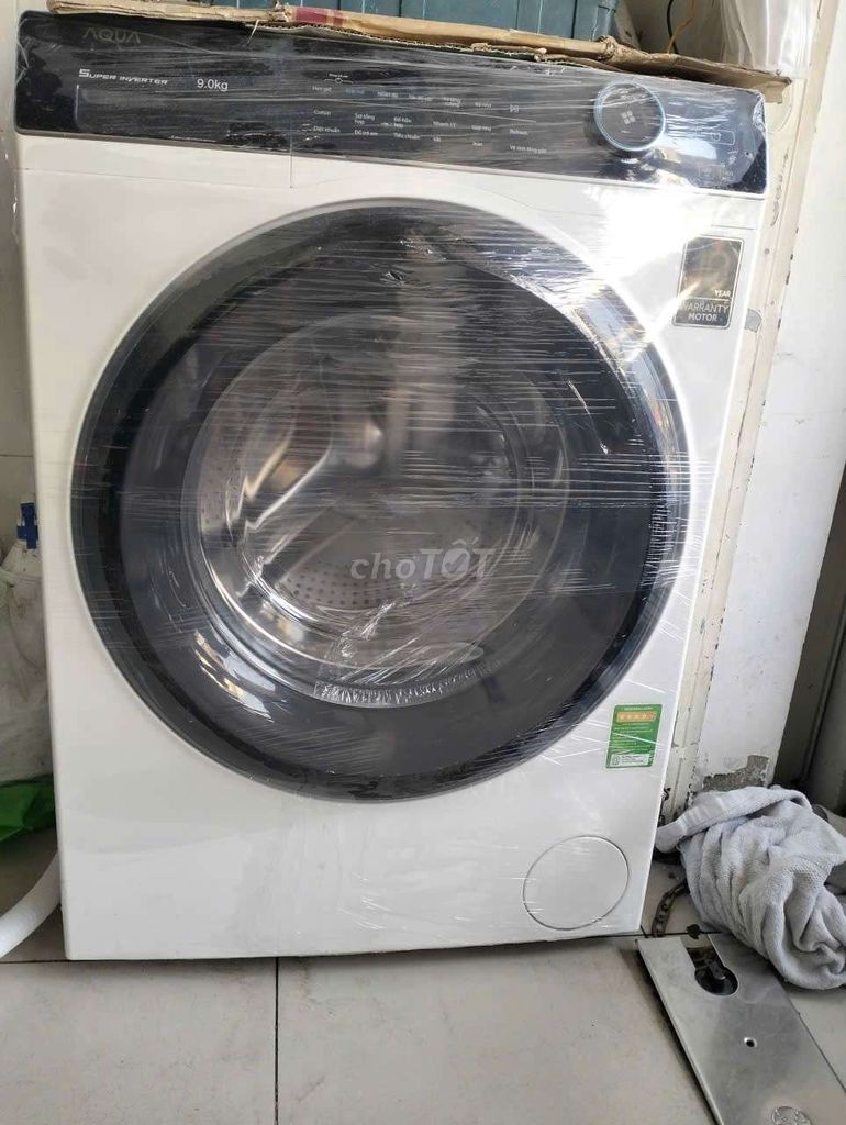 Máy giặt Aqua 9.0kg Đã qua sử dụng. Mua bán Máy giặt tại Huyện Nhà Bè Tp Hồ Chí Minh được đăng bởi Camtruong hình 1
