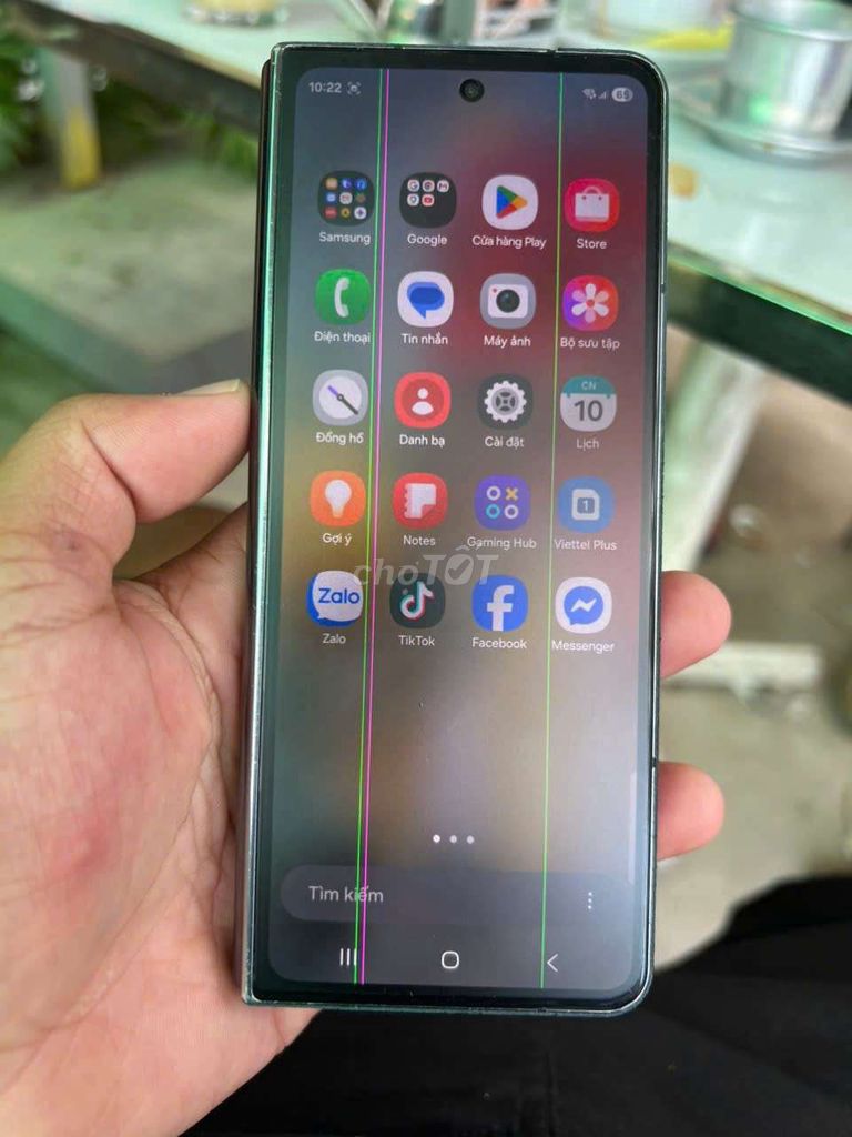 Samsung Z Fold4 256GB Xám Đã sử dụng. Mua bán Điện thoại tại Huyện Phú Tân An Giang được đăng bởi Nguyễn Tấn Đạt hình 1