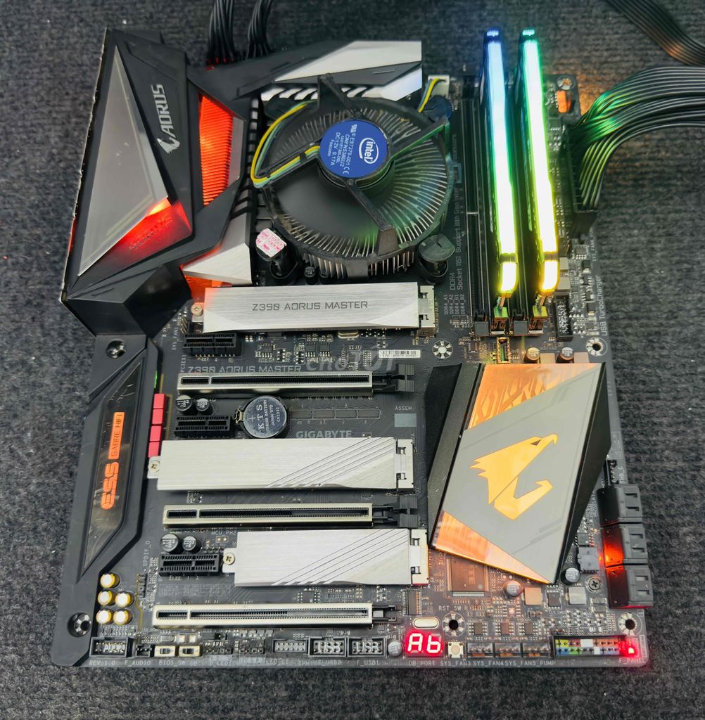 Z398 AORUS MASTER i9-9900K RAM 32GB (3本) core i9 9900k+Corsair
