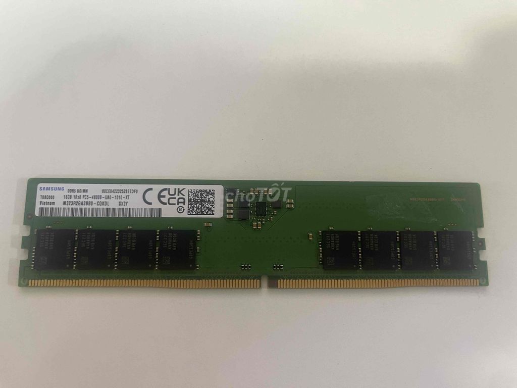 RAM desktop Samsung DDR5 16Gb bus 4800. Mua bán Linh kiện (RAM, Card...) tại Huyện Núi Thành Quảng Nam được đăng bởi Hoàng hình 1