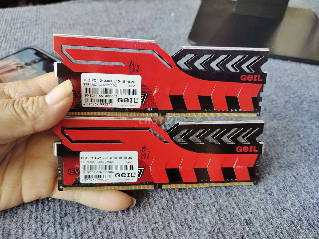 🏖️THÂU KHÁCH XÃ  CẶP RAM DDR4 16GB(8G×2) OK RIN