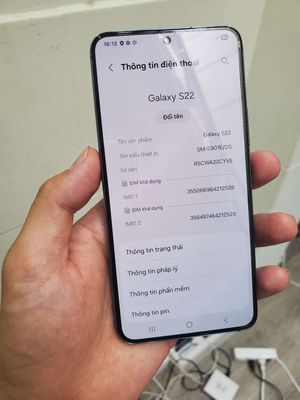 S22 bản Việt 2 sim đẹp. Mua bán Điện thoại tại Quận Tân Phú Tp Hồ Chí Minh được đăng bởi Minh Be
