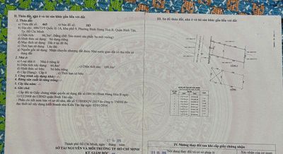 Chính chủ Bán nhà Ngang 5x14m. Cách Đường Kênh Tham Lương Bến Cát 200m