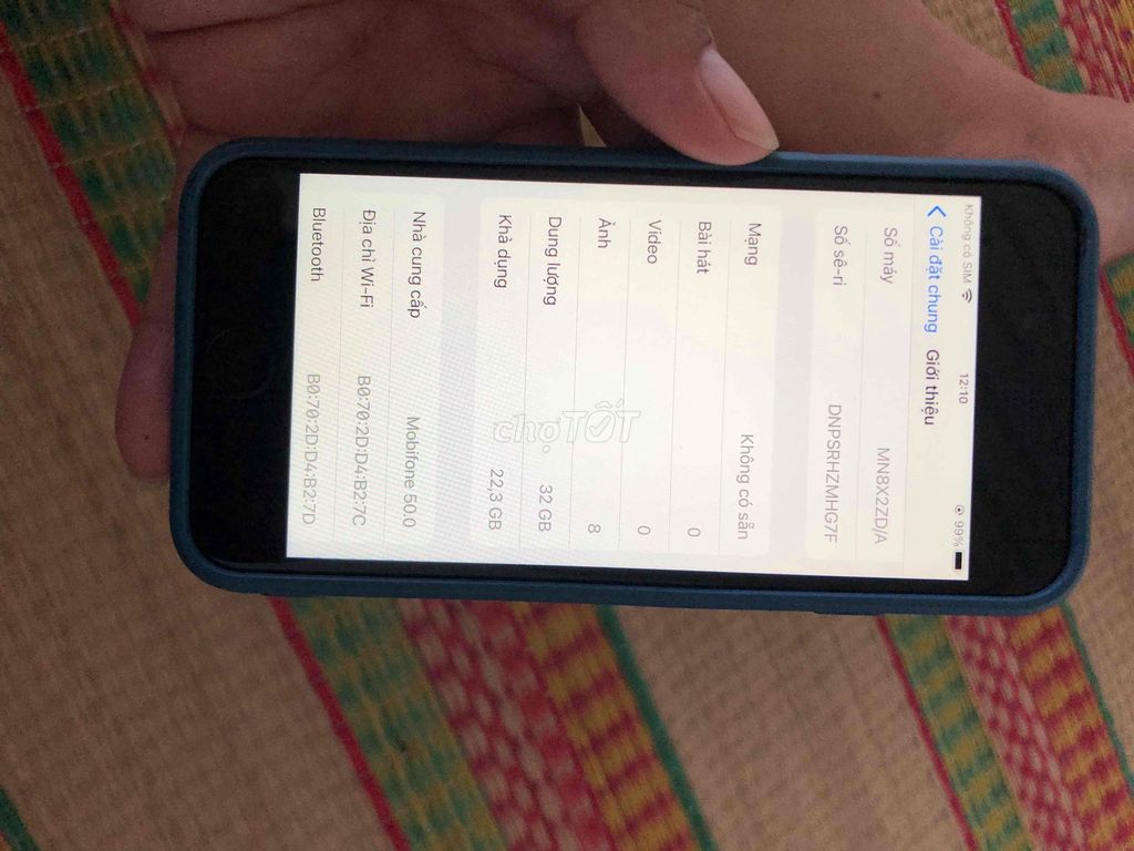 Iphone 7 32gb Zin all còn đẹp full vân tay. Mua bán Điện thoại tại Thành phố Thuận An Bình Dương được đăng bởi SANG hình 1