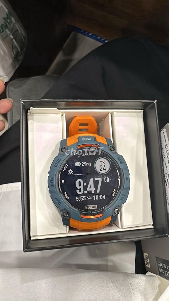 Garmin Instinct 3 Solar fullbox lướt còn bh 2028. Mua bán Thiết bị đeo thông minh tại Quận 6 Tp Hồ Chí Minh được đăng bởi Phạm Thị Thanh Hà hình 1