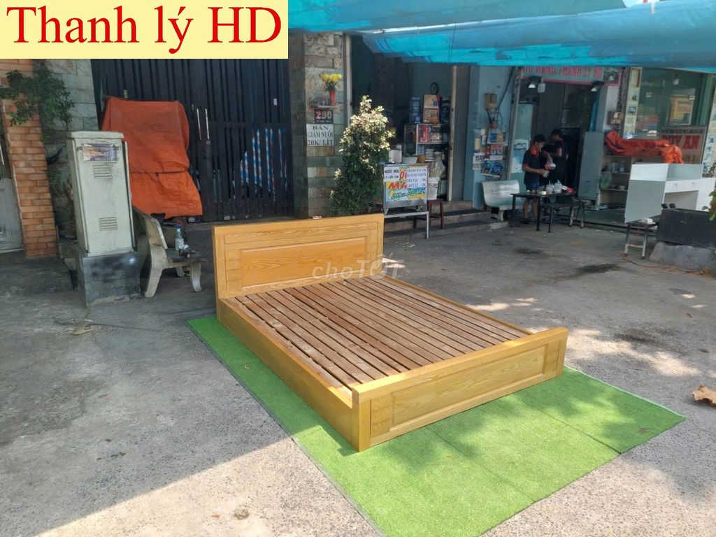 giường thanh lý_giường 1m6_giường gổ_giường cũ_3. Mua bán Giường, chăn ga gối nệm tại Quận 10 Tp Hồ Chí Minh được đăng bởi Nội Thất HD Đóng Mới Theo Yêu Cầu hình 1
