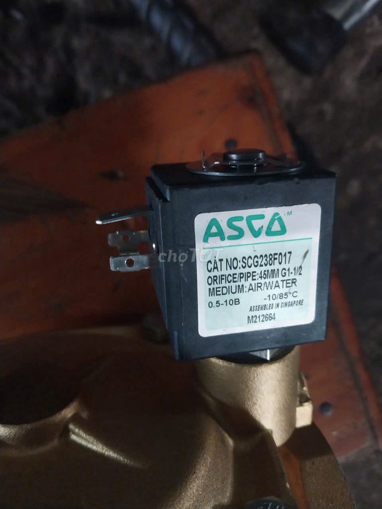 Van điện từ ASCO SCG238F017 Đồng G1-1/2 inch. Mua bán Thiết bị vệ sinh, nhà tắm tại Thị xã Phú Mỹ Bà Rịa - Vũng Tàu được đăng bởi hoàng phước hình 1