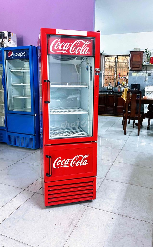 TỦ MÁT COCA 300 LÍT. LẠNH NHANH.