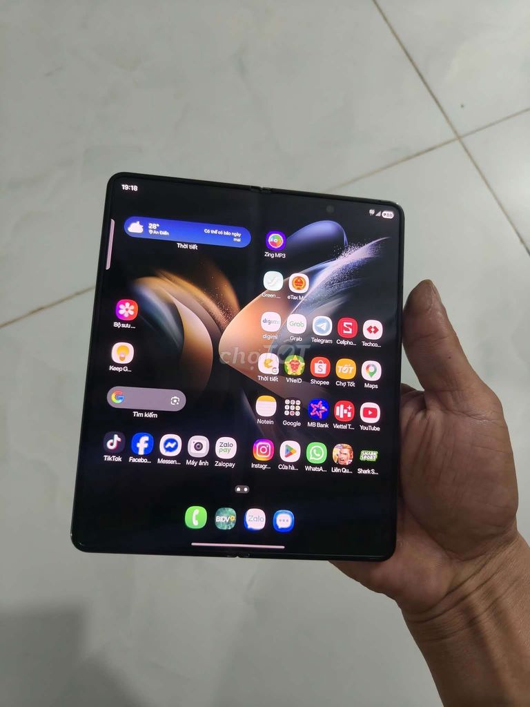 Samsung Galaxy Z Fold4 full áp Xanh đen có sạc, ốp. Mua bán Điện thoại tại Thị xã Bến Cát Bình Dương được đăng bởi lee hình 1