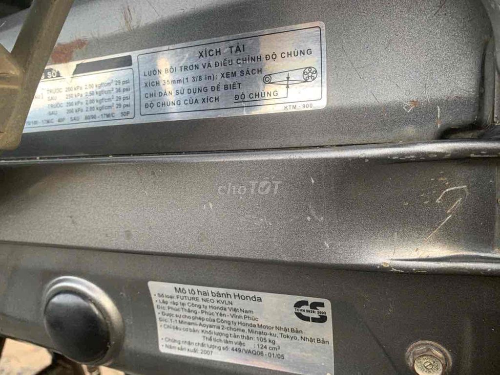 Xe Future Neo Biển số Xanh giá 22tr. Mua bán Xe máy tại Huyện Bình Đại Bến Tre được đăng bởi Khánh Đạt hình 8